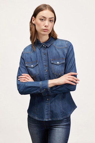 Camisa vaquera - Azul