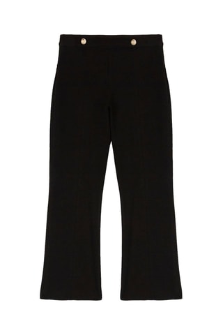 Pantalón flare 7/8 - Negro