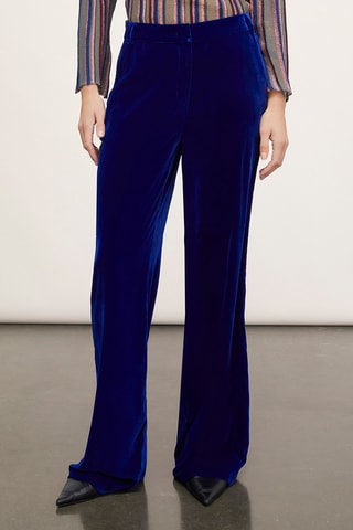 Pantalón palazzo - Azul