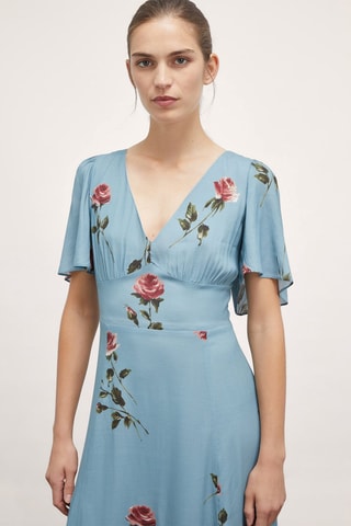 Vestido largo - Azul