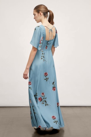 Vestido largo - Azul
