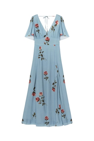 Vestido largo - Azul