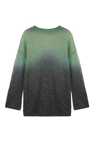 Jersey de alpaca y lana - Verde