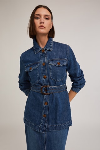 Chaqueta vaquera - Azul