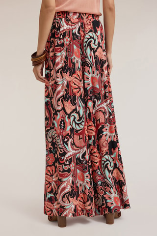 Pantalón palazzo - Rojo