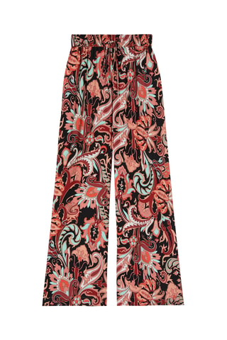 Pantalón palazzo - Rojo