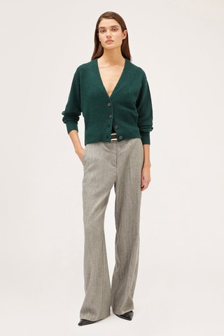 Pantalón palazzo - Gris