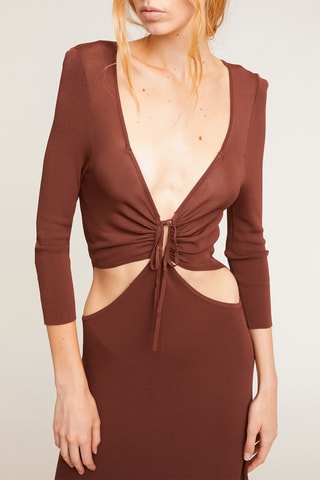 Vestido largo - Beige