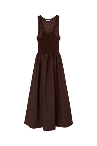 Vestido largo - Beige