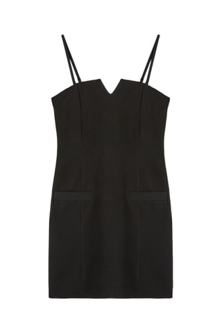 Vestido bustier - Negro