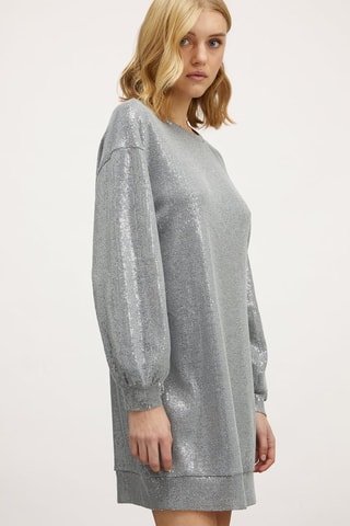 Vestido sudadera - Gris