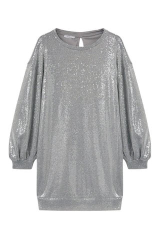 Vestido sudadera - Gris