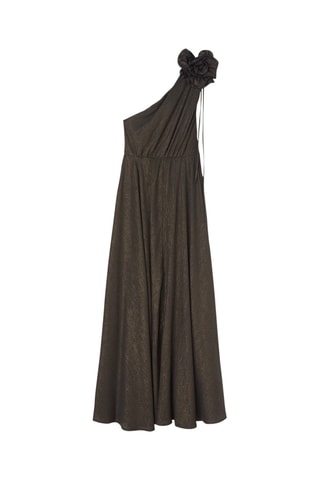 Vestido asimétrico - Negro