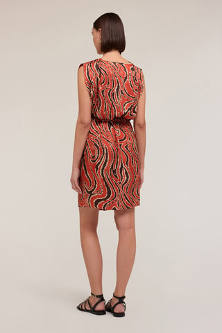 Vestido evasé - Naranja