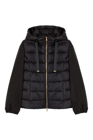 Anorak con capucha - Negro