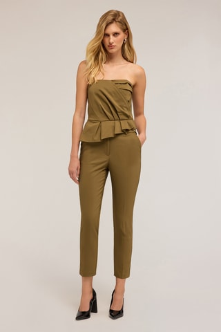 Top bustier - Verde