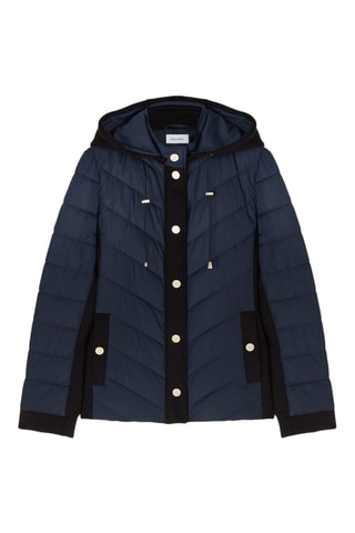 Anorak con capucha - Azul