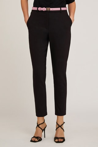 Pantalón regular fit - Negro