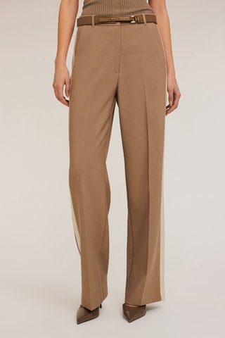 Pantalón palazzo - Beige