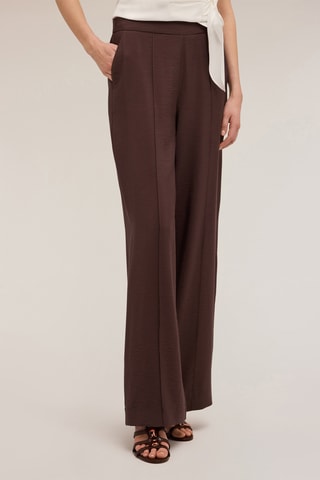 Pantalón palazzo - Beige