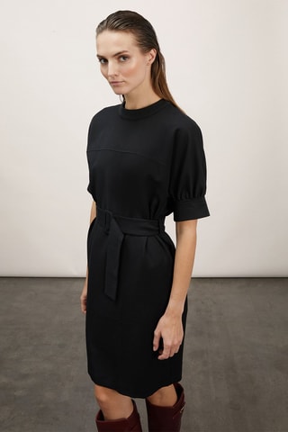Vestido recto - Negro