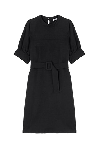 Vestido recto - Negro