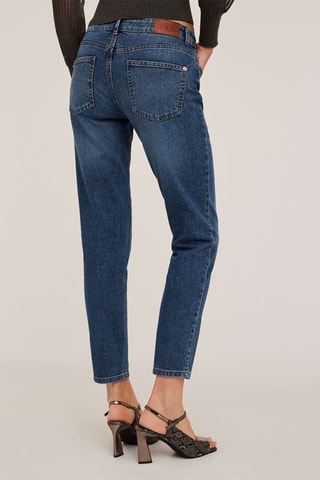 Vaquero slim fit 7/8 - Azul