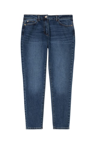 Vaquero slim fit 7/8 - Azul
