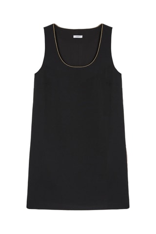Vestido de tubo - Negro