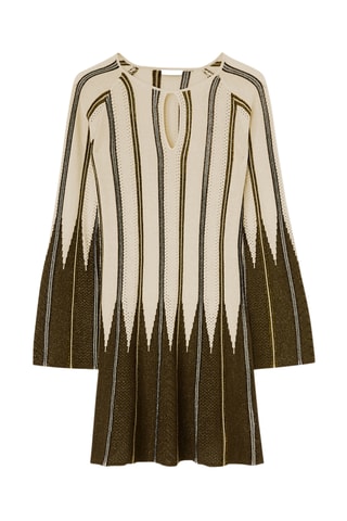 Vestido jersey - Blanco