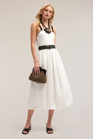 Vestido largo - Blanco
