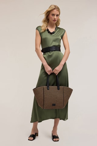 Vestido midi - Verde