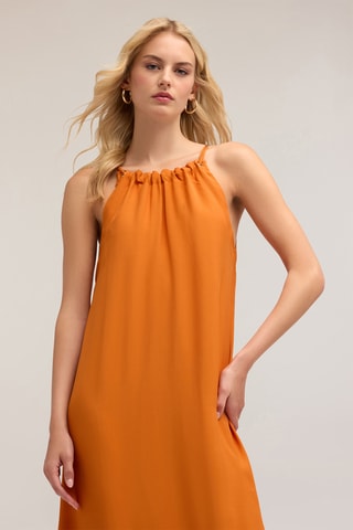 Vestido largo - Naranja