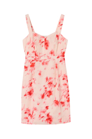 Vestido recto - Blanco