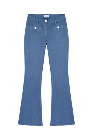 Pantalón flare - Azul