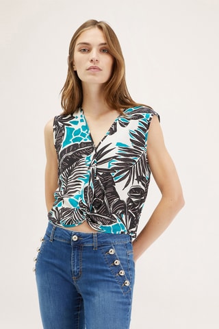 Top - Azul
