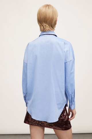 Camisa y corbata - Azul