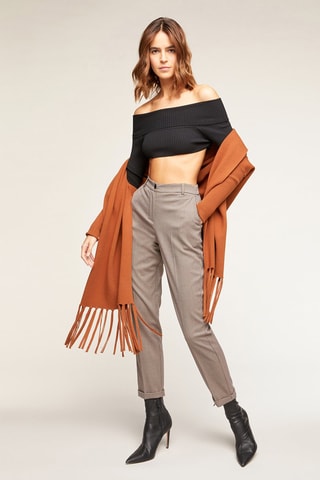 Crop top - Negro