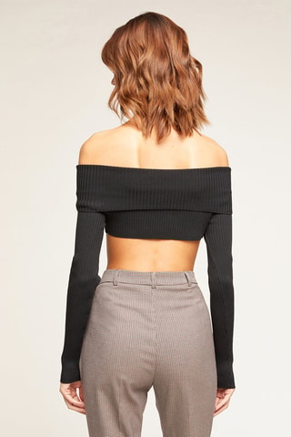 Crop top - Negro