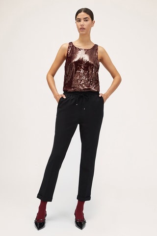Pantalón 7/8 - Negro