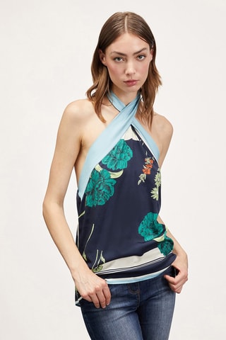 Top - Azul