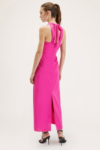 Vestido largo - Fucsia