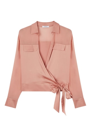 Blusa cruzada - Rojo
