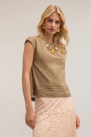 Blusa - Beige