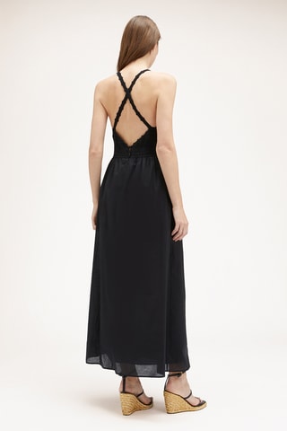 Vestido largo - Negro