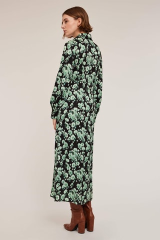 Vestido camisero - Negro