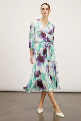 Vestido midi - Verde