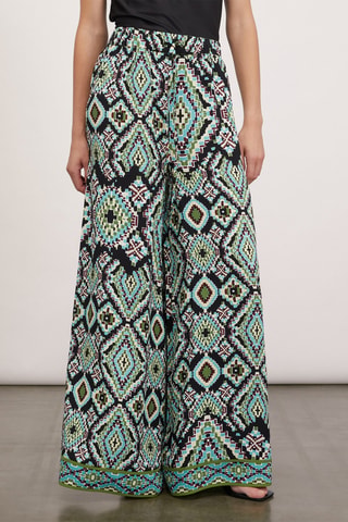 Pantalón palazzo - Negro