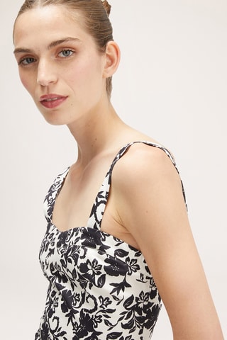 Crop top - Negro