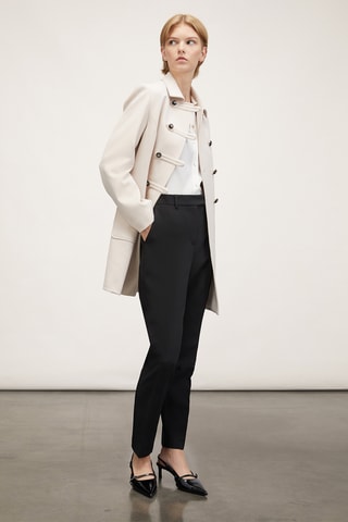 Pantalón regular fit - Negro